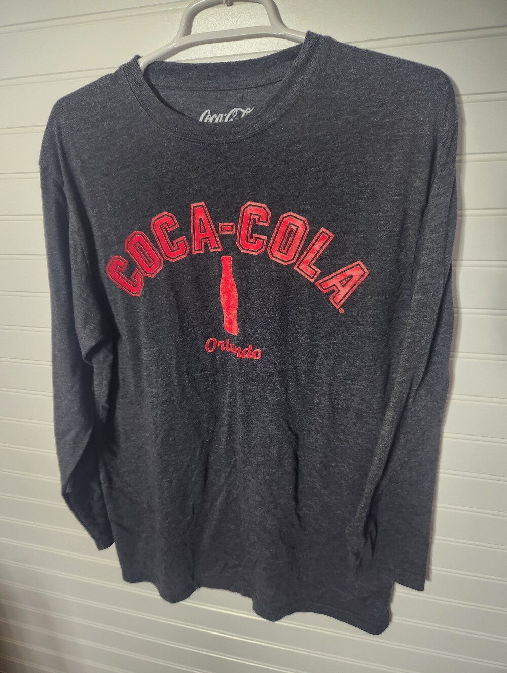 Coca-Cola medium long sleeve Grey tee